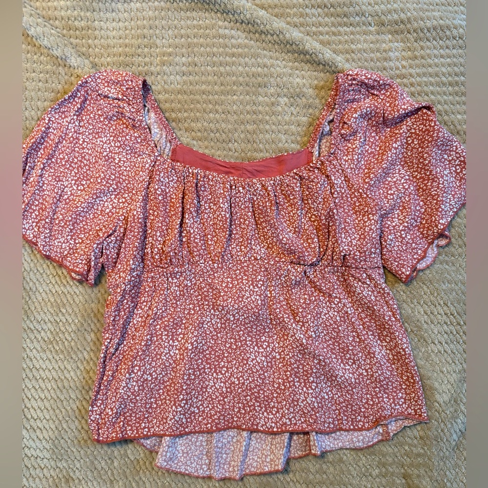 Urban Romantics blouse. Medium. Pink Floral.